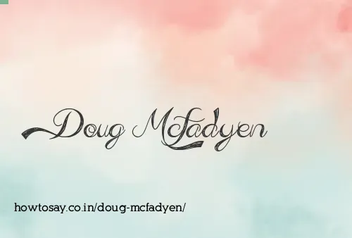 Doug Mcfadyen