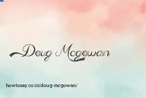 Doug Mcgowan