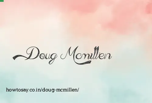 Doug Mcmillen