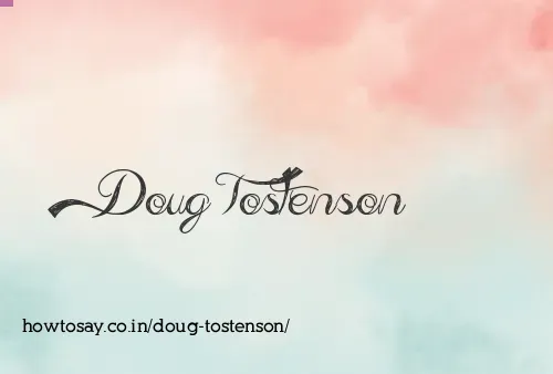 Doug Tostenson