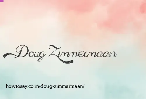 Doug Zimmermaan