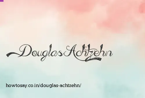 Douglas Achtzehn
