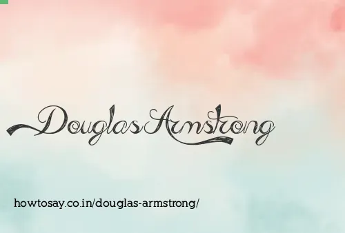Douglas Armstrong
