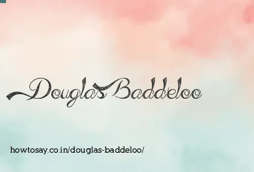 Douglas Baddeloo