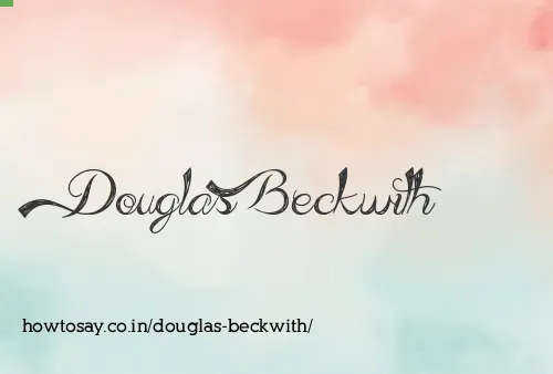 Douglas Beckwith