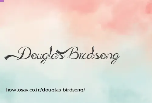 Douglas Birdsong