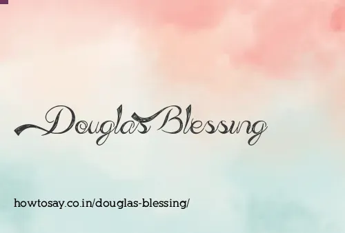 Douglas Blessing