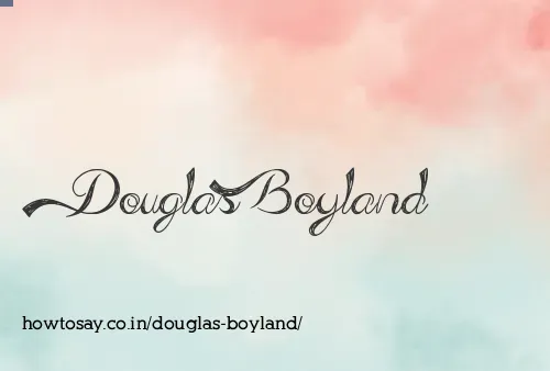 Douglas Boyland