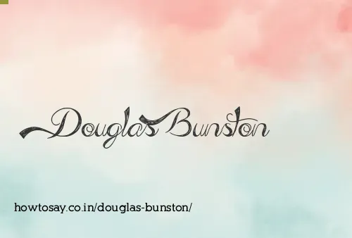Douglas Bunston