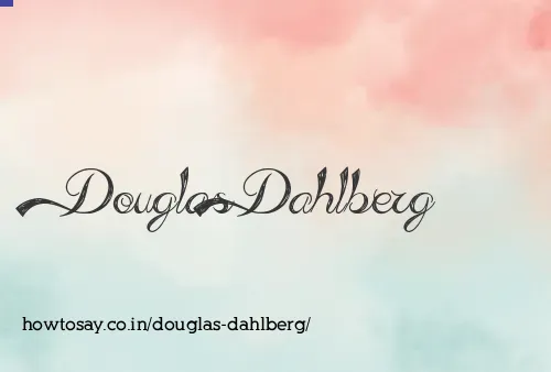 Douglas Dahlberg