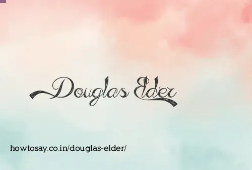 Douglas Elder