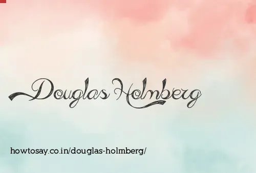 Douglas Holmberg