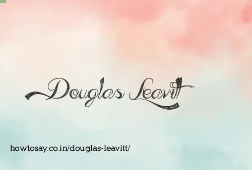 Douglas Leavitt