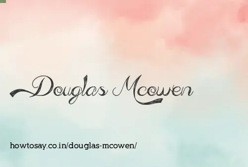 Douglas Mcowen