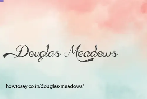 Douglas Meadows