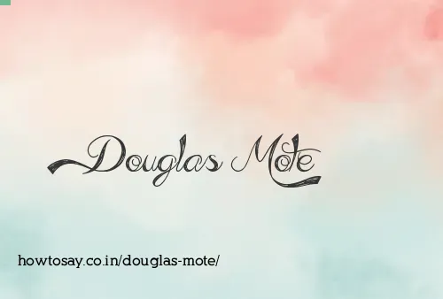 Douglas Mote