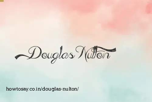 Douglas Nulton