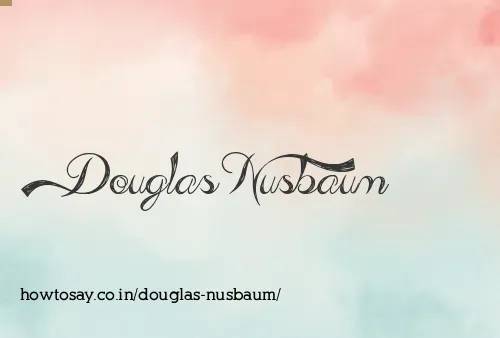 Douglas Nusbaum