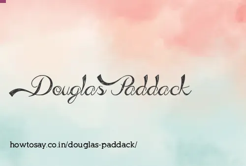 Douglas Paddack