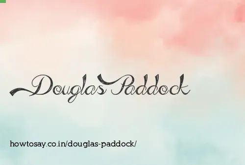 Douglas Paddock