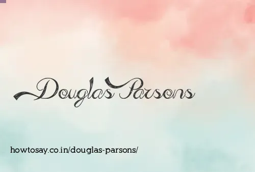 Douglas Parsons