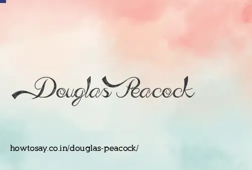 Douglas Peacock