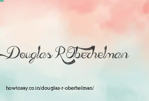 Douglas R Oberhelman