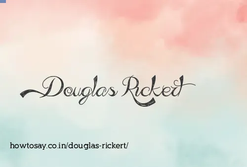 Douglas Rickert