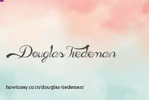 Douglas Tiedeman