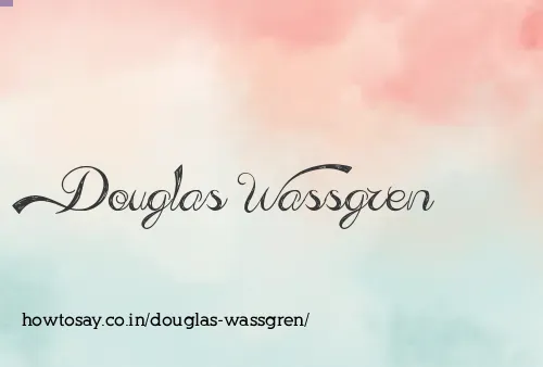 Douglas Wassgren