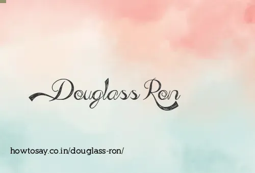 Douglass Ron