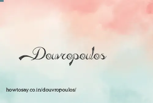 Douvropoulos
