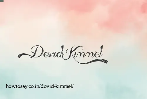 Dovid Kimmel