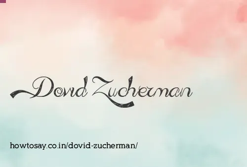 Dovid Zucherman