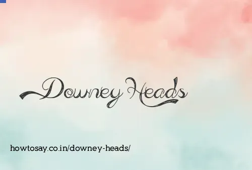 Downey Heads