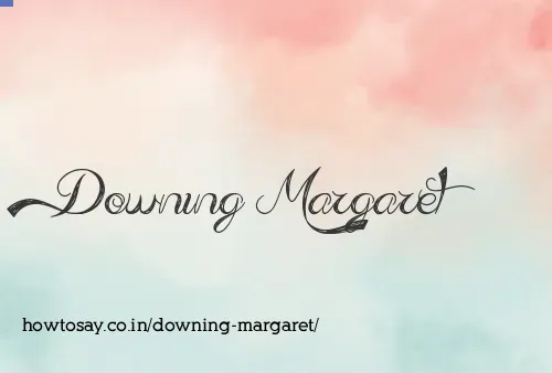 Downing Margaret