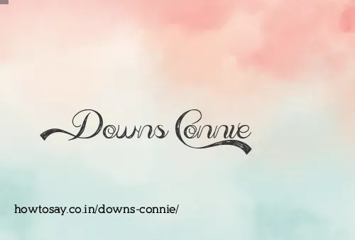 Downs Connie