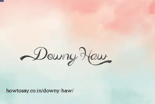Downy Haw