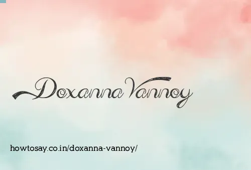 Doxanna Vannoy