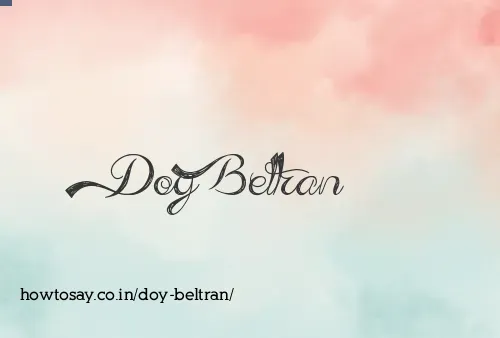 Doy Beltran