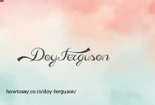 Doy Ferguson