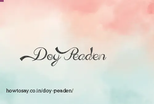 Doy Peaden