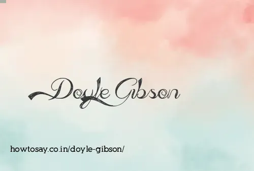 Doyle Gibson