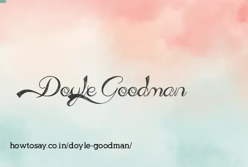 Doyle Goodman