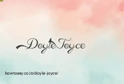 Doyle Joyce