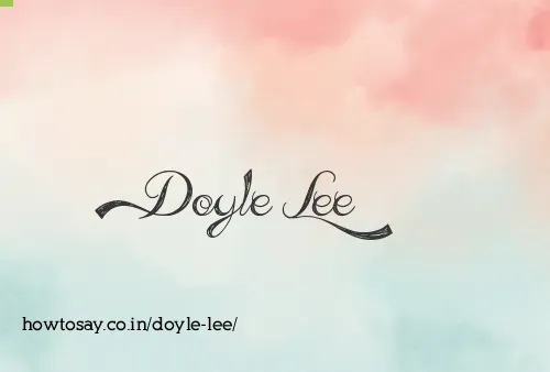 Doyle Lee