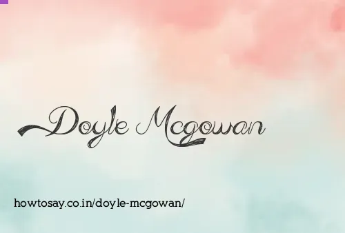 Doyle Mcgowan