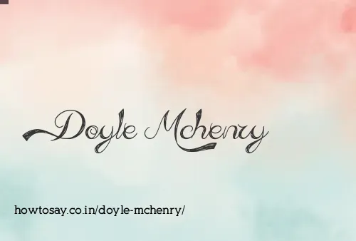 Doyle Mchenry