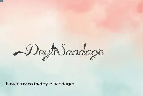 Doyle Sandage