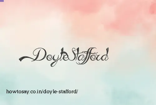 Doyle Stafford